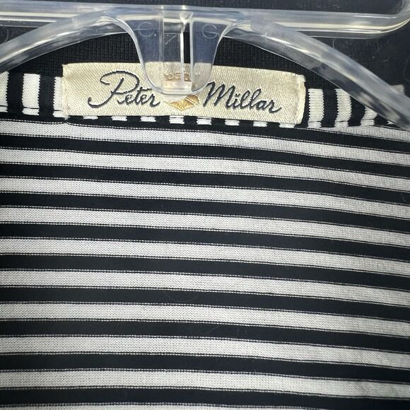 Peter Millar Men’s Striped Polo Eagle Point Golf Size Medium - Picture 3 of 6